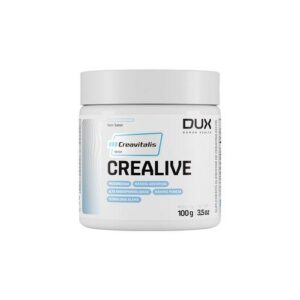 **Produto:** CREATINA CREALIVE (Creavitalis) - Pote 100g **Descrição do Produto:** A CREATINA CREALIVE é um suplemento alimentar de creatina monohidratada, micronizada, com selo Creavitalis, que garante a máxima qualidade do produto. Elaborada a partir da creatina Creapure®, reconhecida mundialmente, a Crealive é projetada para otimizar a biodisponibilidade e a absorção no organismo. **Características Técnicas:** - **Tipo:** Creatina Monohidratada Micronizada - **Quantidade:** 100g - **Porções por embalagem:** Aproximadamente 33 - **Tamanho da porção:** 3g (1 dosador) - **Conteúdo por porção:** 3000 mg de creatina - **Origem da Matéria-prima:** Tecnologia Alemã (Creapure®) - **Processo de Micronização:** Redução das partículas de creatina para maior solubilidade e absorção - **Pureza:** Máxima pureza, sem impurezas - **Sabor:** Sem sabor residual, facilitando a mistura com outras bebidas - **Compatibilidade:** Sem adição de açúcares ou conservantes **Benefícios:** - **Aumento da performance física:** Melhora a capacidade de exercícios de alta intensidade e resistência. - **Suporte ao metabolismo energético:** Fundamental para a produção de ATP, essencial para a energia celular. - **Saúde muscular:** Auxilia na recuperação muscular após atividades físicas intensas. - **Estilo de vida saudável:** Ideal para pessoas que buscam aumentar sua vitalidade e bem-estar. **Sugestões de Uso:** - Misturar 3g de Crealive (1 dosador) em 200 ml de água até homogeneizar. Consumir imediatamente. Recomenda-se a ingestão de uma porção por dia. **Advertências:** - **Alérgicos:** Pode conter traços de trigo, aveia, amendoim, soja, leite, amêndoa, avelãs, castanha-de-caju e pistaches. Contém glúten. - **Conservação:** Manter em local seco e fresco, longe da luz solar. **Atributos Adicionais:** - **Certificações:** Selo Creavitalis, que assegura a qualidade e a segurança do produto. - **Indicação:** Para atletas, praticantes de atividades físicas e pessoas que desejam melhorar seu desempenho físico e recuperação. - **Não Contém:** Açúcares adicionados, conservantes ou ingredientes artificiais. **Conclusão:** A CREATINA CREALIVE é um suplemento de alta qualidade que oferece benefícios significativos para a performance atlética e a saúde geral, tornando-se uma excelente escolha para quem busca maximizar seu potencial físico de maneira segura e eficaz.