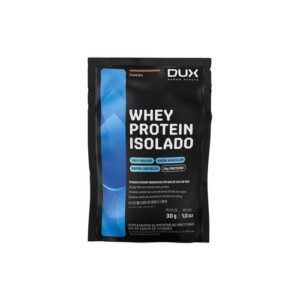 ### Produto: Whey Protein Isolado Cookies - Sachê **Descrição do Produto:** O Whey Protein Isolado da Dux é um suplemento de proteína de alta qualidade, ideal para quem busca maximizar resultados e otimizar a recuperação muscular. Com um sabor irresistível de cookies, este produto proporciona uma experiência deliciosa enquanto oferece benefícios nutricionais significativos. **Características Técnicas:** - **Tipo de Proteína:** Whey Protein Isolado (100% puro). - **Processo de Filtração:** Duplamente filtrado, garantindo máxima pureza e qualidade. - **Teor de Proteínas:** 24g de proteína pura por porção de 28g. - **Teor de Carboidratos:** 2,8g por porção (1% do valor diário). - **Teor de Gorduras:** 0,9g por porção (1% do valor diário). - **Açúcares Totais:** 0,6g, com zero açúcares adicionados. - **Concentração Proteica:** 90% ou mais, com baixa lactose e gordura. **Perfil de Aminoácidos (por porção):** - **BCAAs:** Isoleucina (1400mg), Leucina (2500mg), Valina (1300mg). - **Outros Aminoácidos Essenciais:** Lisina (2200mg), Metionina (500mg), Cisteína (500mg), entre outros. - **Glutamina:** 4100mg, essencial para recuperação muscular. **Sugestões de Uso:** - Pode ser consumido diariamente, idealmente no café da manhã, antes ou após os treinos, ou como lanche saudável. - Preparação: Misture com água, leite ou adicione a receitas. **Ideal Para:** - Atletas e esportistas que necessitam de proteína de alta qualidade para recuperação e crescimento muscular. - Pessoas ativas e entusiastas do fitness que desejam manter a massa muscular e complementar a dieta. - Indivíduos em processo de emagrecimento, ajudando a preservar a massa magra. **Informações Nutricionais (porção de 28g):** - **Valor Energético:** 115 kcal (6% VD). - **Gorduras Saturadas:** 0,5g (3% VD). - **Sódio:** 123mg (6% VD). **Alérgicos:** - Contém derivados de trigo, soja e leite. - Pode conter traços de centeio, cevada, aveia, amendoim, amêndoa, avelãs, castanhas e pistaches. - Contém lactose e glúten. **Diferenciais:** - **100% Isolado:** Sem blends de proteínas de menor valor biológico. - **Rápida Absorção:** Ideal para recuperação pós-treino. - **Sabores Irresistíveis:** Sabor cookies que agrada ao paladar. - **Saúde Muscular:** Contribui para a construção e reparação do tecido muscular. **Embalagem:** - **Porções por embalagem:** 30. - **Tamanho da porção:** 28g (1 sachê). Esta descrição fornece uma visão detalhada do produto, incluindo suas características técnicas, benefícios, sugestões de uso e informações nutricionais, facilitando a categorização e atribuição de atributos para o e-commerce.