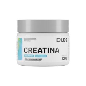 ### Descrição do Produto: Creatina Monohidratada - Pote 100g **Características do Produto:** - **Tipo:** Creatina Monohidratada - **Conteúdo:** 100g - **Composição:** 100% Monohidratada, sem aditivos ou sabores. - **Pureza:** Alta pureza garantida, com formulação clara e transparente. - **Origem:** Elaborada sob rigoroso controle de qualidade, assegurando procedência nobre. **Benefícios:** - **Ganho de Força:** Ajuda a aumentar a força muscular, essencial para atletas e praticantes de atividades físicas. - **Melhoria da Resistência:** A suplementação pode melhorar a resistência em atividades de alta intensidade. - **Recuperação Muscular:** Reduz o tempo de recuperação após treinos intensos. - **Aumento do Volume Muscular:** Promove o crescimento muscular, favorecendo o desempenho físico. - **Apoio à Vitalidade:** Útil para melhorar a capacidade em atividades do dia a dia e impulsionar a energia geral. **Sugestões de Uso:** - **Dosagem Recomendada:** 3g (½ dose) por dia, ou conforme orientação de um profissional de saúde. - **Frequência:** Uso diário para eficácia otimizada. **Informações Adicionais:** - **Alérgicos:** Pode conter traços de trigo, aveia, amendoim, soja, leite, amêndoa, avelãs, castanha-de-caju e pistaches. Contém glúten. - **Porções por Embalagem:** 33 porções de 3g cada. - **Informação Nutricional (porção de 3g):** - Creatina: 3000 mg **Destaques do Produto:** - **Sem Sabor:** Ideal para ser misturado em bebidas ou alimentos sem alterar o gosto. - **Qualidade e Excelência:** Produto desenvolvido com rigor e comprometimento com a saúde do consumidor. - **Ideal para:** Atletas, praticantes de musculação, e qualquer pessoa que busca melhorar o desempenho físico. **Badges:** - 100% Monohidratada - Alta Pureza - Saúde Geral - Sem Sabor - Qualidade e Excelência ### Atributos e Categorias - **Categoria:** Suplementos Alimentares - **Subcategoria:** Creatina - **Objetivo:** Performance e recuperação muscular - **Formato:** Pó - **Tamanho da Embalagem:** 100g - **Tipo de Produto:** Suplemento Esportivo Esta descrição fornece detalhes abrangentes sobre a Creatina Monohidratada da Dux, cobrindo suas características técnicas, benefícios, modo de uso e informações nutricionais, facilitando a categorização e identificação de atributos para e-commerce.